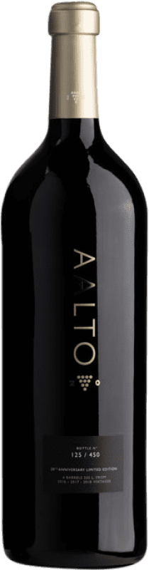 2 047,95 € 免费送货 | 红酒 Aalto XX Aniversario D.O. Ribera del Duero 瓶子 Jéroboam-双Magnum 3 L