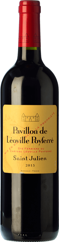 59,95 € | 红酒 Château Léoville Poyferré Pavillon de Léoville Poyferré 预订 A.O.C. Saint-Julien 波尔多 法国 Merlot, Cabernet Sauvignon, Petit Verdot 75 cl