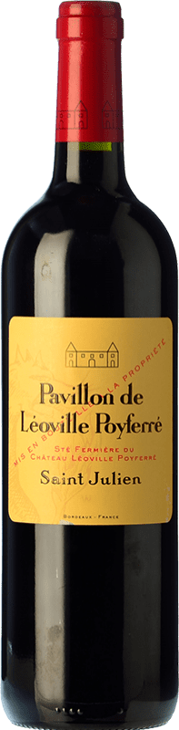 45,95 € | 红酒 Château Léoville Poyferré Pavillon de Léoville Poyferré 预订 A.O.C. Saint-Julien 波尔多 法国 Merlot, Cabernet Sauvignon, Petit Verdot 75 cl