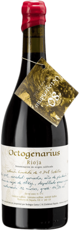 93,95 € | 红酒 Gama Octogenarius D.O.Ca. Rioja 拉里奥哈 西班牙 Grenache Tintorera 瓶子 Magnum 1,5 L