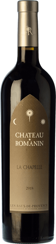 Free Shipping | Red wine Château Romanin La Chapelle Young A.O.C. Les Baux de Provence Provence France Syrah, Grenache, Mourvèdre 75 cl