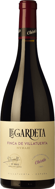 24,95 € Бесплатная доставка | Красное вино Chivite Legardeta Finca de Villatuerta Crianza — Крианса D.O. Navarra