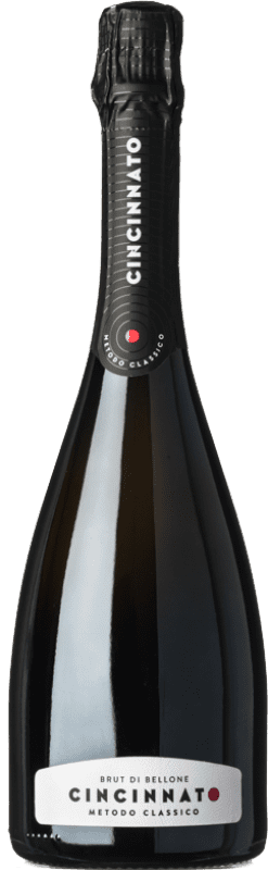 送料無料 | 白スパークリングワイン Cincinnato Metodo Classico Brut I.G.T. Lazio ラツィオ イタリア 75 cl