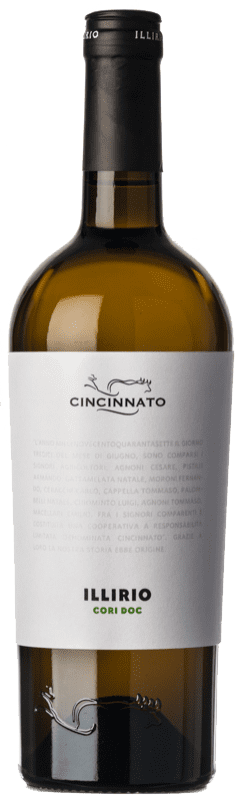 Бесплатная доставка | Белое вино Cincinnato Bianco Illirio D.O.C. Cori Лацио Италия Greco, Malvasia del Lazio 75 cl