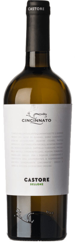 10,95 € 送料無料 | 白ワイン Cincinnato Bellone Castore I.G.T. Lazio