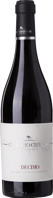 Kostenloser Versand | Rotwein Claudio Cipressi Decimo D.O.C. Molise Molise Italien Montepulciano 75 cl