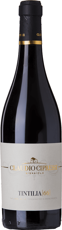 Envoi gratuit | Vin rouge Claudio Cipressi 66 D.O.C. Molise Molise Italie Tintilla 75 cl