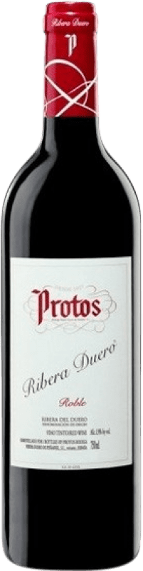 26,95 € Free Shipping | Red wine Protos Oak D.O. Ribera del Duero Magnum Bottle 1,5 L