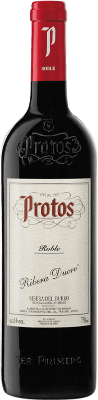 25,95 € Envío gratis | Vino tinto Protos Roble D.O. Ribera del Duero Botella Magnum 1,5 L