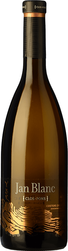 6,95 € | White wine Clos Pons Jan Blanc Aged D.O. Costers del Segre Catalonia Spain Macabeo, Chardonnay 75 cl
