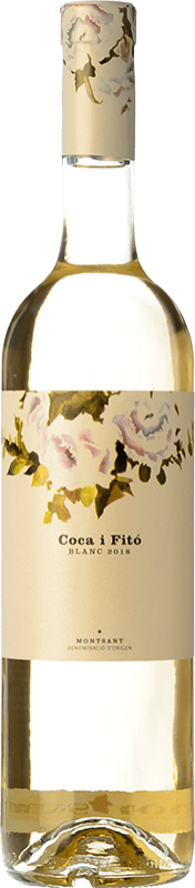 12,95 € Free Shipping | White wine Coca i Fitó Blanc D.O. Montsant Catalonia Spain Grenache White, Macabeo Bottle 75 cl