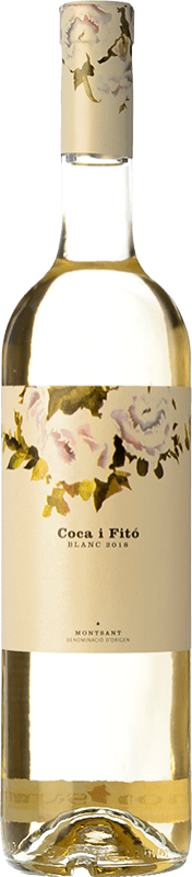 10,95 € | Vin blanc Coca i Fitó Blanc D.O. Montsant Catalogne Espagne Grenache Blanc, Macabeo Biologique 75 cl