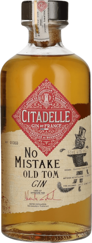 Envio grátis | Gin Citadelle Gin No Mistake Old Tom França Garrafa Medium 50 cl