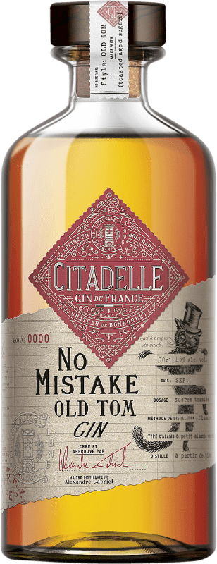 Бесплатная доставка | Джин Citadelle No Mistake Old Tom — Олд Том Франция Средняя бутылка 50 cl
