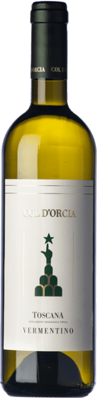 12,95 € Бесплатная доставка | Белое вино Col d'Orcia I.G.T. Toscana Органический