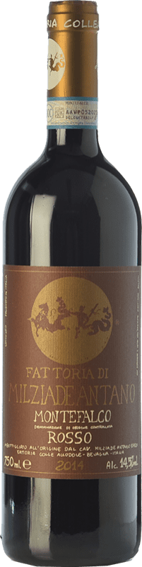 Envío gratis | Vino Tinto Colleallodole D.O.C. Montefalco Umbria Italia Merlot, Sangiovese, Sagrantino 75 cl