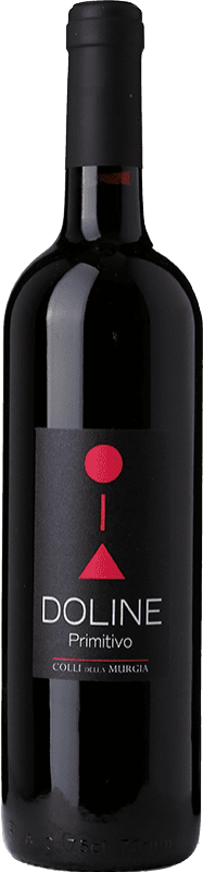 9,95 € | Красное вино Colli della Murgia Doline I.G.T. Puglia Апулия Италия Primitivo 75 cl