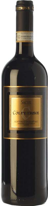 Бесплатная доставка | Красное вино Còlpetrone Sacer D.O.C.G. Sagrantino di Montefalco Umbria Италия Sagrantino 75 cl