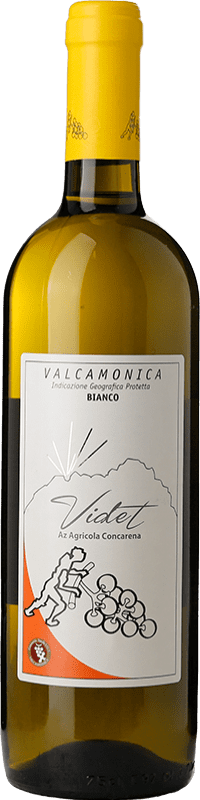 Бесплатная доставка | Белое вино Concarena Videt I.G.T. Valcamonica Ломбардии Италия Riesling — Рислинг 75 cl