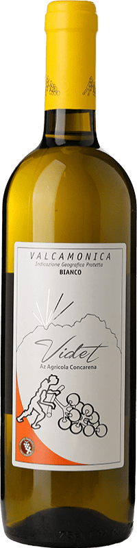 免费送货 | 白酒 Concarena Videt I.G.T. Valcamonica 伦巴第 意大利 Riesling 75 cl