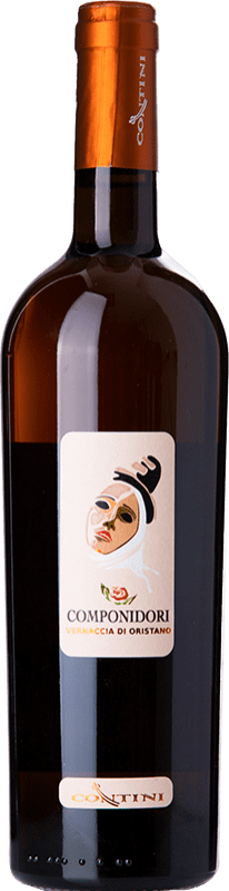 免费送货 | 白酒 Contini Componidori D.O.C. Vernaccia di Oristano 撒丁岛 意大利 Vernaccia 75 cl