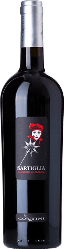 免费送货 | 红酒 Contini Sartiglia D.O.C. Cannonau di Sardegna 撒丁岛 意大利 Cannonau 75 cl