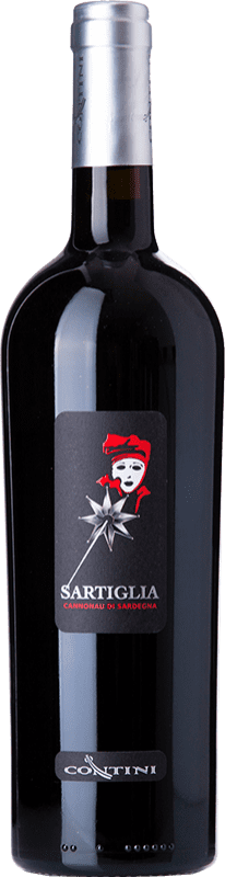 Free Shipping | Red wine Contini Sartiglia D.O.C. Cannonau di Sardegna Sardegna Italy Cannonau 75 cl
