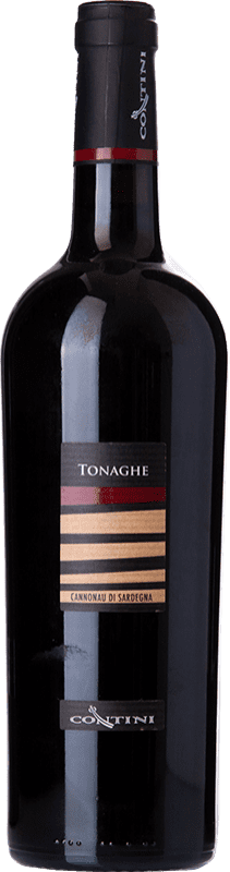 Free Shipping | Red wine Contini Tonaghe D.O.C. Cannonau di Sardegna Sardegna Italy Cannonau 75 cl
