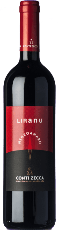 Free Shipping | Red wine Conti Zecca Liranu Reserve I.G.T. Puglia Puglia Italy Negroamaro 75 cl