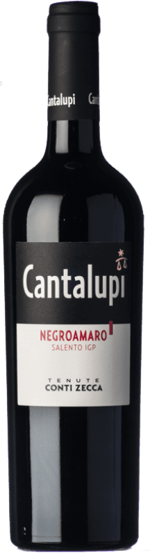 9,95 € | 红酒 Conti Zecca Cantalupi I.G.T. Salento 普利亚大区 意大利 Negroamaro 75 cl