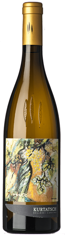 32,95 € Free Shipping | White wine Cortaccia Amos D.O.C. Alto Adige Trentino-Alto Adige Italy Chardonnay, Pinot Grey, Pinot White, Bacca White Bottle 75 cl