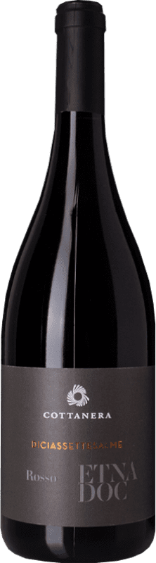 21,95 € Free Shipping | Red wine Cottanera Rosso Diciassettesalme D.O.C. Etna