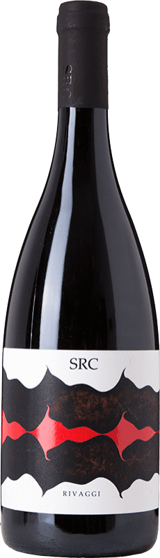 Free Shipping | Red wine Crasà SRC Rosso Rivaggi D.O.C. Etna Sicily Italy Grenache, Nerello Mascalese 75 cl