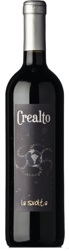 Free Shipping | Red wine Crealto La Svolta D.O.C. Piedmont Piemonte Italy Barbera 75 cl