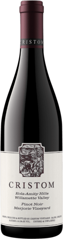 Free Shipping | Red wine Cristom Estate Marjorie Vineyard Aged I.G. Willamette Valley Oregon United States Pinot Black 75 cl