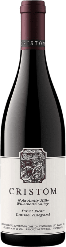 Free Shipping | Red wine Cristom Estate Louise Vineyard Aged I.G. Willamette Valley Oregon United States Pinot Black 75 cl