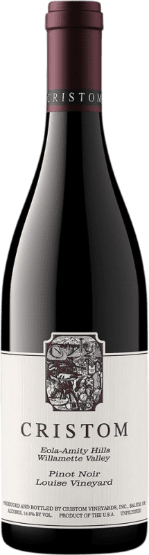 Envio grátis | Vinho Tinto Cristom Estate Louise Single Vineyard — Parcela Única, Non Filtrato — Não Filtrado Crianza I.G. Willamette Valley Oregon Estados Unidos Pinot Noir 75 cl