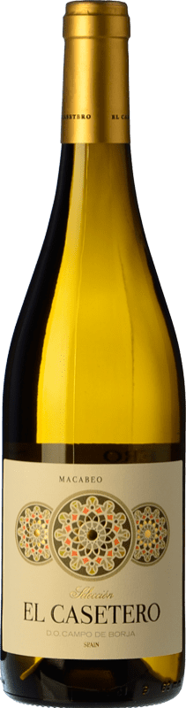 Envoi gratuit | Vin blanc Cuevas de Arom El Casetero D.O. Campo de Borja Espagne Macabeo 75 cl