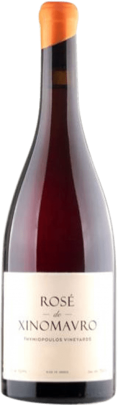 Free Shipping | Rosé wine Apostolos Thymiopoulos Rosé Grand Reserve P.D.O. Naoussa Macedonia Greece Mavro Organic 75 cl