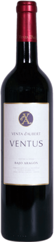 Бесплатная доставка | Красное вино Venta d'Aubert Ventus I.G.P. Vino de la Tierra Bajo Aragón Арагон Испания Merlot, Cabernet Sauvignon, Monastrell, Grenache Tintorera, Cabernet Franc 75 cl