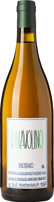 Envoi gratuit | Vin blanc Denavolo Dinavolino I.G.T. Emilia Romagna Émilie-Romagne Italie Marsanne, Ortrugo, Malvasia Blanche Biologique 75 cl