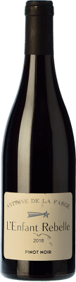 Antoine de la Farge L'Enfant Rebelle Rouge Pinot Black Молодой 75 cl