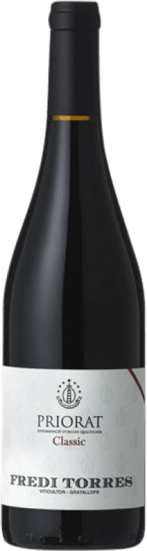 Free Shipping | Red wine Fredi Torres Classic D.O.Ca. Priorat Catalonia Spain Syrah, Grenache Tintorera, Carignan, Macabeo Organic 75 cl