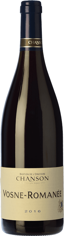 Envío gratis | Vino tinto Domaine Chanson Crianza A.O.C. Vosne-Romanée Borgoña Francia Pinot Negro 75 cl