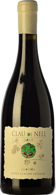 Free Shipping | Red wine Clau de Nell Grolleau Aged A.O.C. Anjou Loire France 75 cl