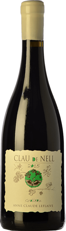 Free Shipping | Red wine Clau de Nell Grolleau Aged A.O.C. Anjou Loire France Organic 75 cl