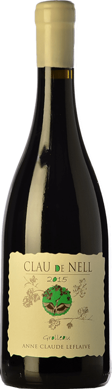 Kostenloser Versand | Rotwein Clau de Nell Grolleau Alterung A.O.C. Anjou Loire Frankreich 75 cl