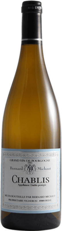 Free Shipping | White wine Bernard Michaut A.O.C. Chablis Burgundy France Chardonnay 75 cl
