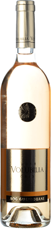 Free Shipping | Rosé wine Domaine de La Zouina Volubilia Gris Young Meknes Morocco Cabernet Sauvignon, Mourvèdre, Marcelan, Caladoc 75 cl