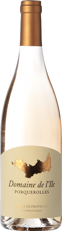 Free Shipping | Rosé wine Domaine de l'Ile Porquerolles Young A.O.C. Côtes de Provence Provence France Syrah, Grenache, Mourvèdre, Cinsault, Tibouren 75 cl
